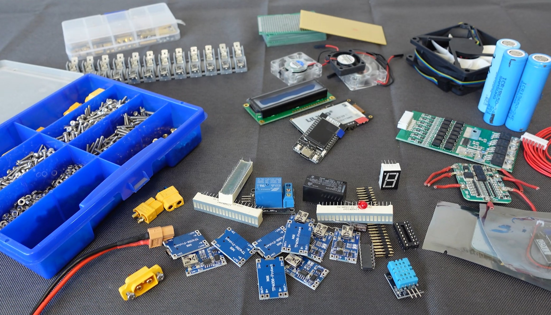 bck electronic parts overview