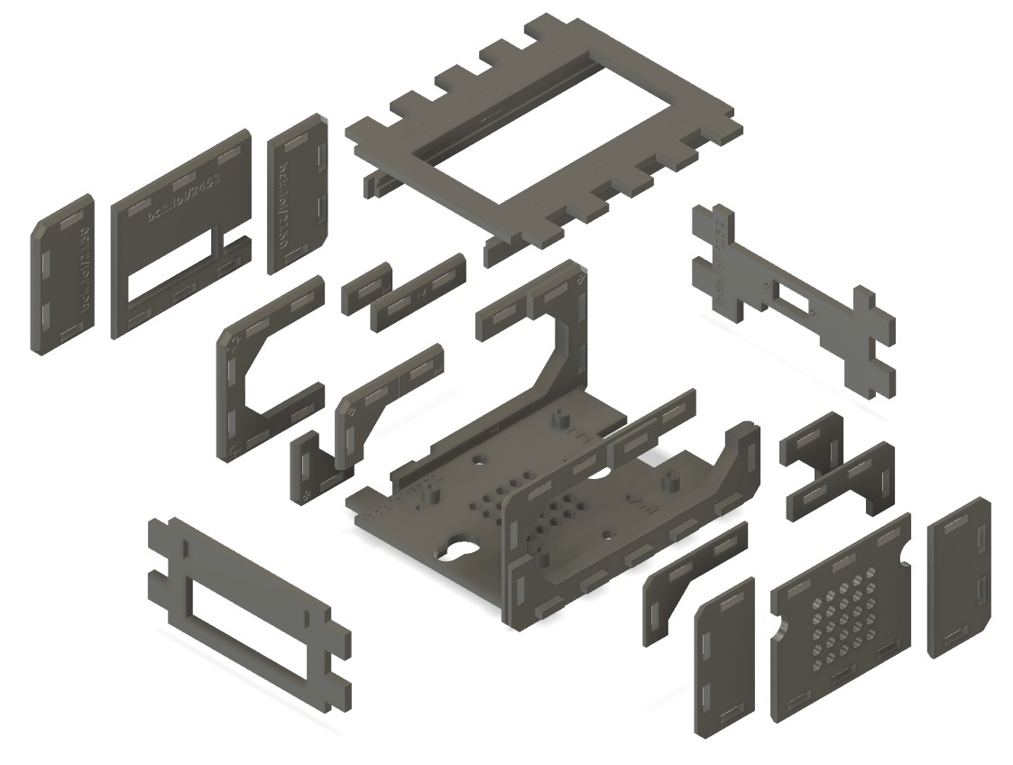 bck rpi lab casing kit